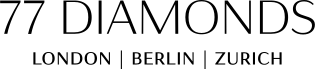 www.77diamonds.com/sustainable-weddings 77Diamonds logo